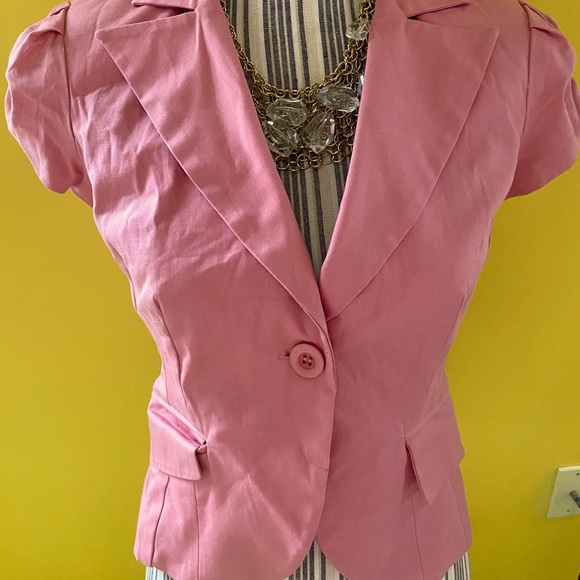 Short Sleeve Blazer - Picture 1 of 3